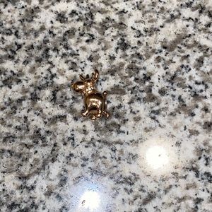Pandora rose gold reindeer charm
